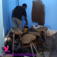 gardening sri lanka landscaping internall waterfall